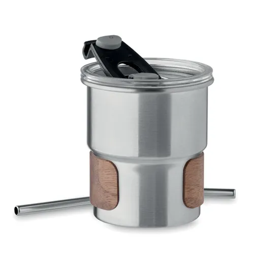 MATE Szimplafalú pohár 260 ml Matt Ezüst 