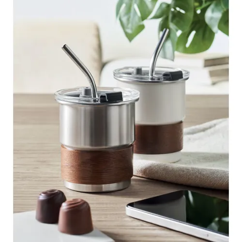 MATE Szimplafalú pohár 260 ml Matt Ezüst 
