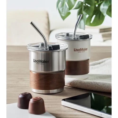 MATE Szimplafalú pohár 260 ml Matt Ezüst 