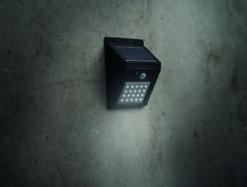 MOTI Érzékelős napelemes LED lámpa