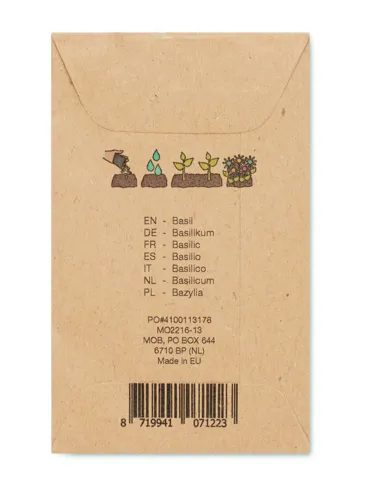 BASILOP Bazsalikommag kraft borítékban