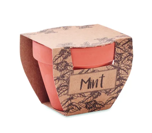 MINT POT Terrakotta ültető, menta