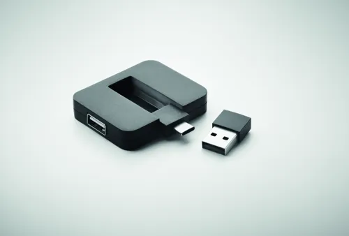 SQUARE-C 4 portos USB hub