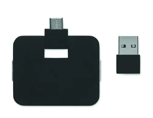 SQUARE-C 4 portos USB hub