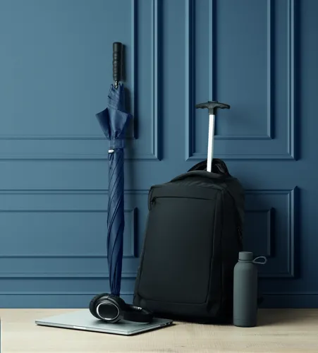 DALVIK 600D RPET gurulós hátizsák