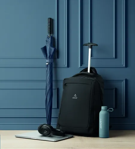 DALVIK 600D RPET gurulós hátizsák