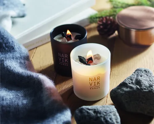 KIVAS Növényi viaszgyertya 200 g