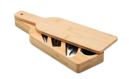 VINOVAULT SET Palack alakú boros készlet