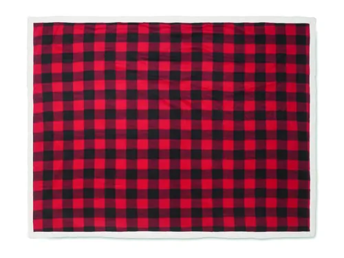 SHERMATT RPET sherpa fleece takaró