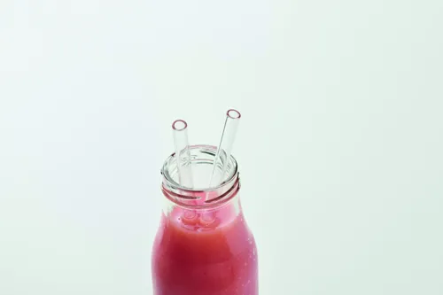 GLAW 4 többször hasz.üveg szívószál