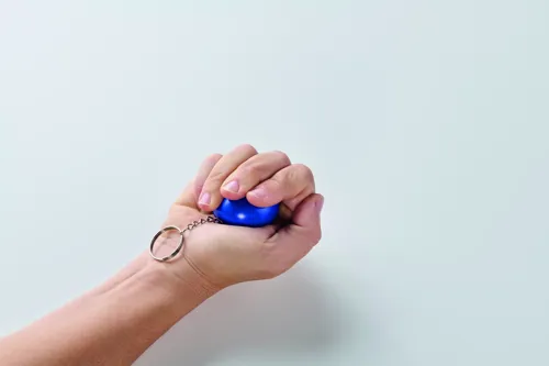 CIRKELY PU gömb alakú kulcstartó