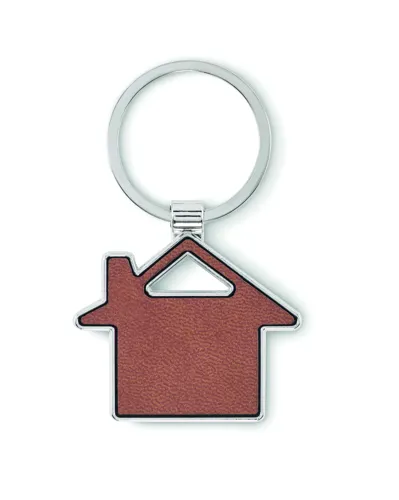 LOUSE Ház kulcstartó PU betéttel