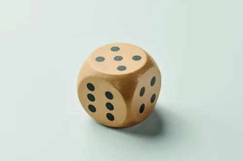 DADO Schima fa dobókocka 5 cm
