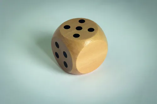 DADO Schima fa dobókocka 5 cm