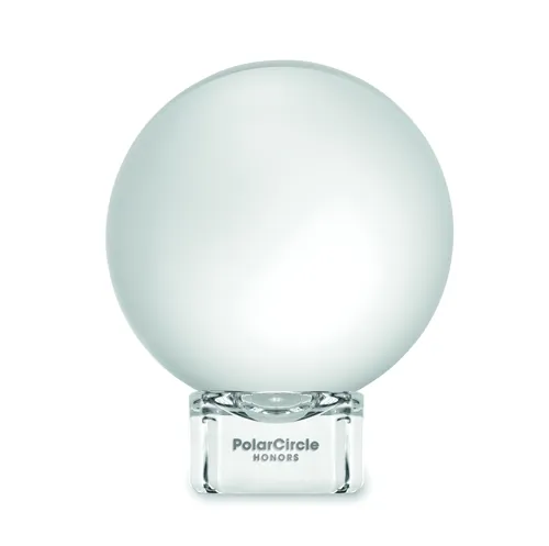 GLASSWARD Gömb üveg díj/emlékplakett
