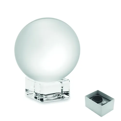 GLASSWARD Gömb üveg díj/emlékplakett