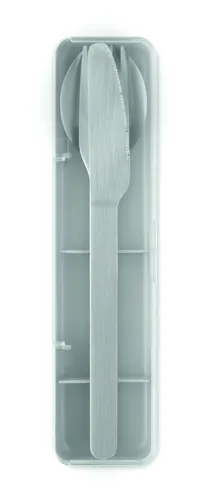 MESTECK Rozsdam. acél evőeszközkészlet