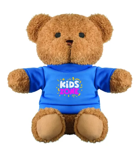 JACKIE Plüss mackó pólóval 23 cm