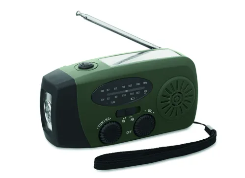 ONDA Hordozható rádió LED lámpával