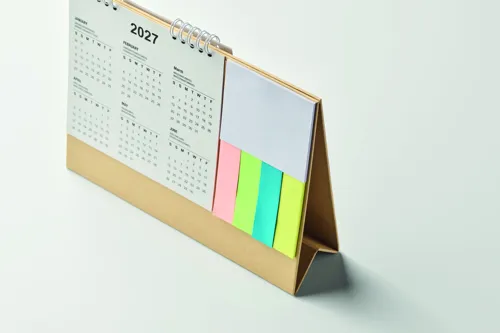 CALENDOO Asztali naptár jegyzetelőkkel