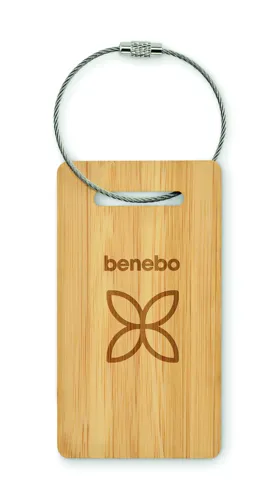 MIO Bambusz poggyászcímke