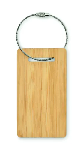 MIO Bambusz poggyászcímke