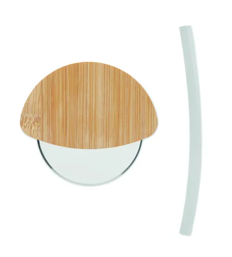 NAPOL Kerek bambusz pizzavágó