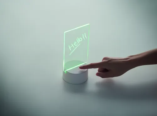 LEDMEMO Világító LED jegyzettábla