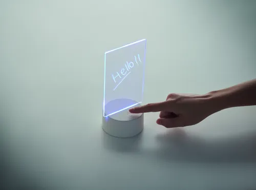 LEDMEMO Világító LED jegyzettábla