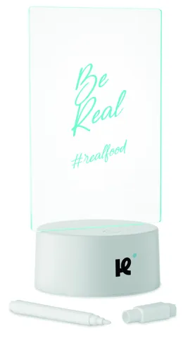 LEDMEMO Világító LED jegyzettábla