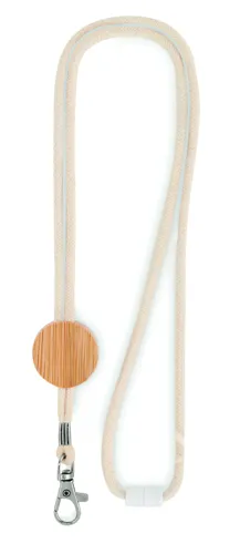 KARA Pamut nyakpánt fém klipsszel