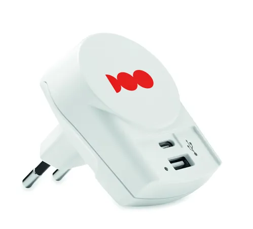 EURO USB CHARGER A/C Skross Európa USB töltő (AC) 27W