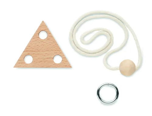 NERVE Fejtörő háromszög fából