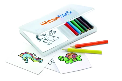 RECREATION Színező készlet fa ceruzával