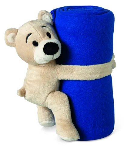 MANTA Polár takaró macival