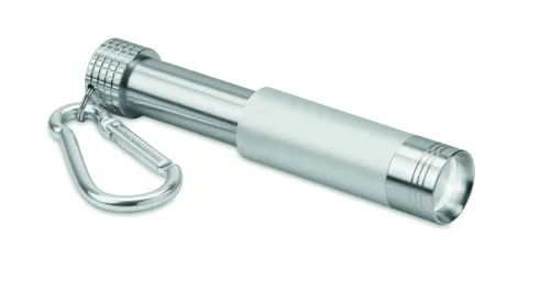 POP LIGHT Alumínium/ABS LED kulcstartó