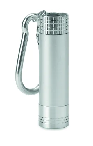 POP LIGHT Alumínium/ABS LED kulcstartó