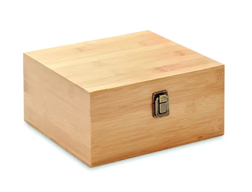 INVERNESS Whisky szett bambusz dobozban