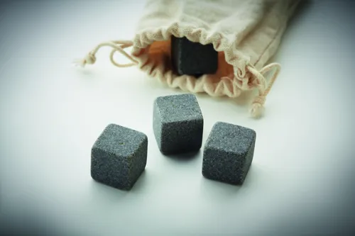 ROCKS Italhűtő kő kockák tasakban