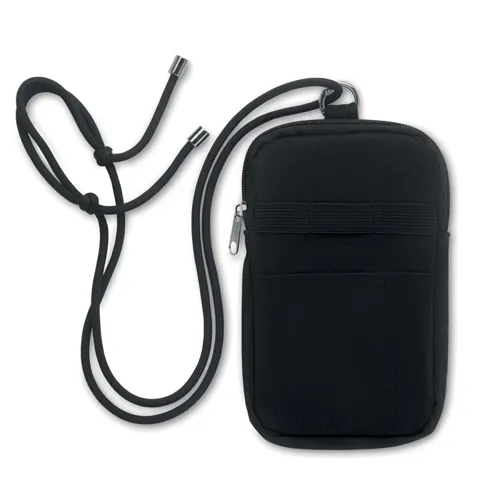 MOBIBOLSA Keresztpántos telefon tartó Fekete 
