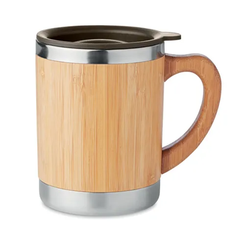 MOKKA Duplafalú pohár 300ml Fa 