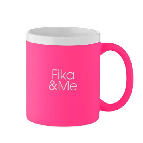 MUGIVA Kerámia bögre 300 ml Neon Fukszia 