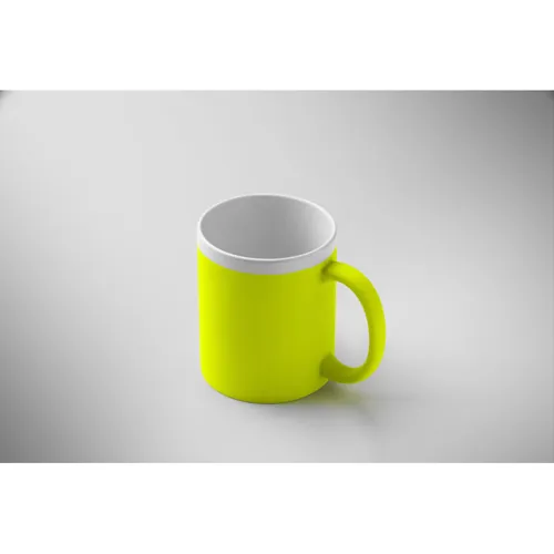 MUGIVA Kerámia bögre 300 ml Neonsárga 