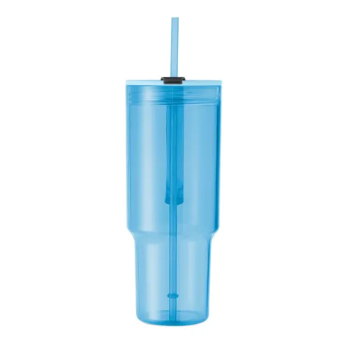 MUGORA RPET pohár 1200 ml Áttetsző Világoskék 