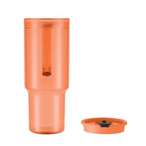 MUGORA RPET pohár 1200 ml Áttetsző Narancssárga 