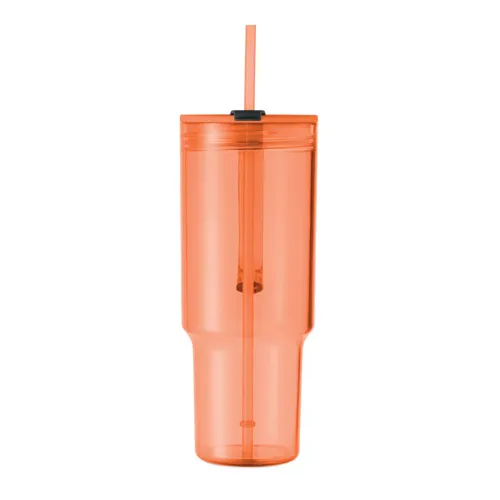 MUGORA RPET pohár 1200 ml Áttetsző Narancssárga 