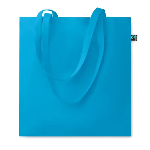 OSOLE COLOUR Fairtrade bevásárlótáska 140 g Türkiz 