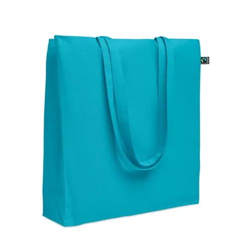 OSOLE++ COLOUR Fairtrade bevásárlótáska 180 g Türkiz 