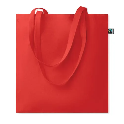 OSOLE+ COLOUR Fairtrade bevásárlótáska 180 g Piros 