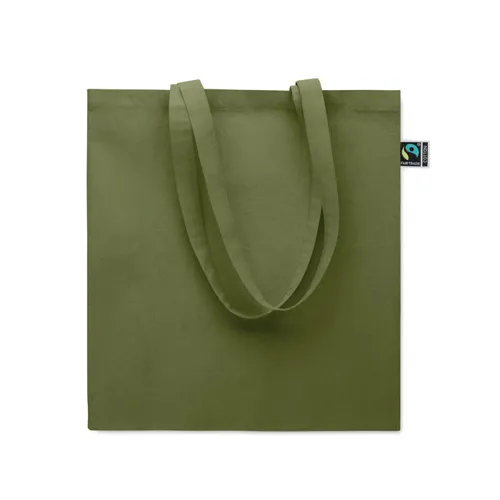 OSOLE++ COLOUR Fairtrade bevásárlótáska 180 g Sötétzöld 